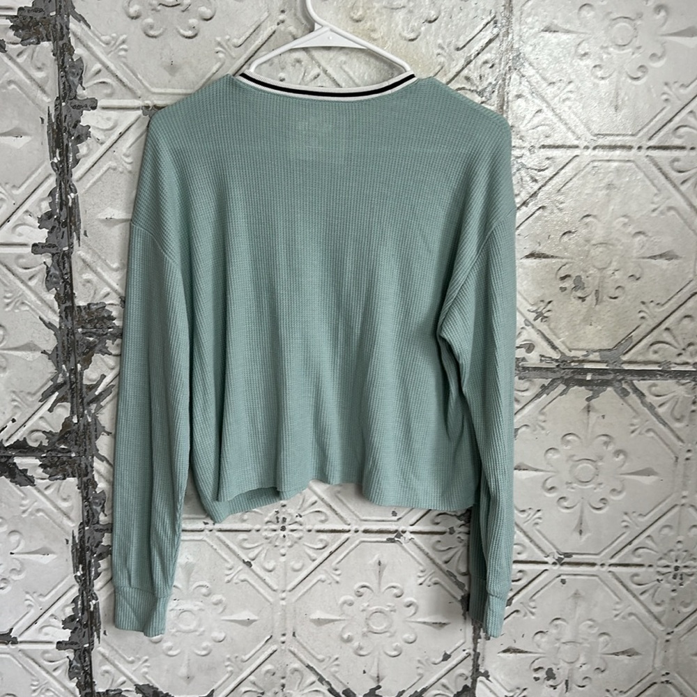 Hollister waffle knit crop top - Picture 4 of 4
